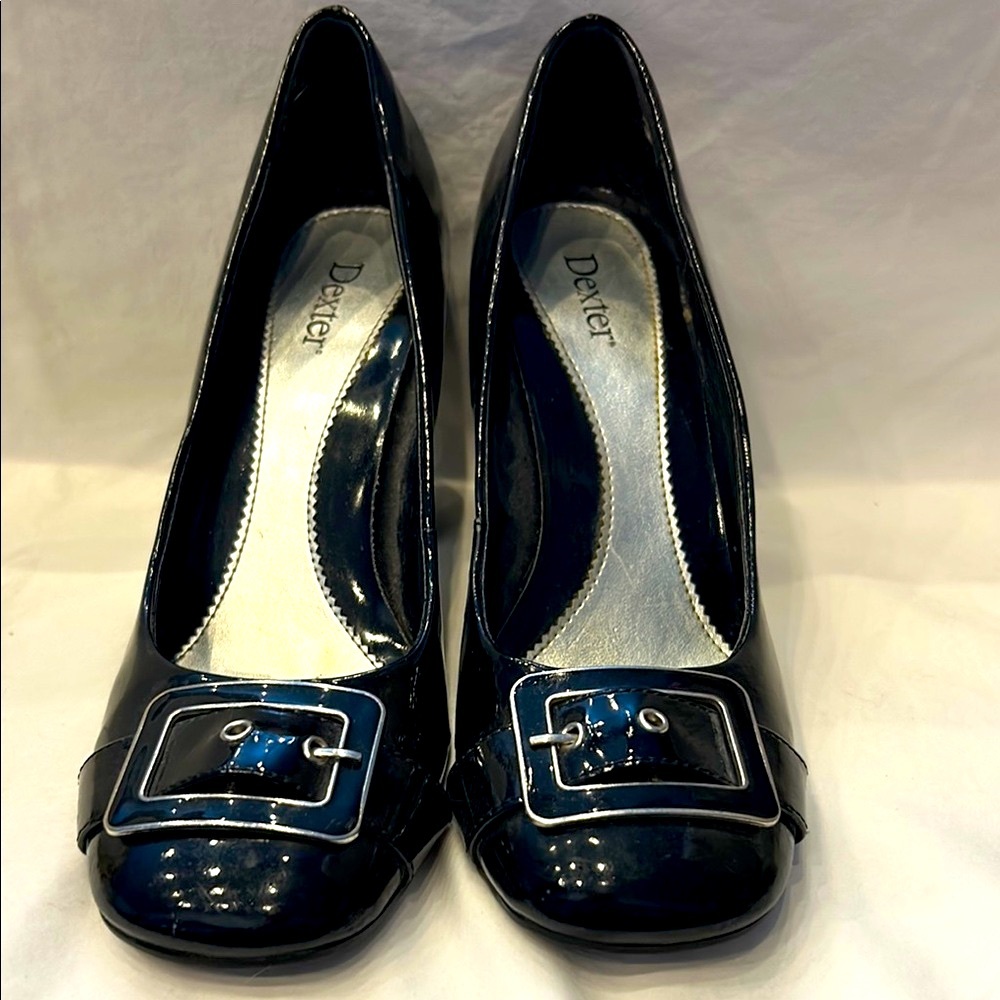 Dexter Women's Black Patent Leather Heels